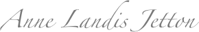 Anne Landis Jetton